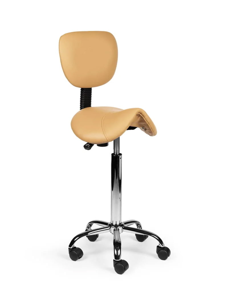 Zadelkruk Rugleuning Hoog Beige