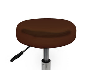 Tabouret Bruin Hoog met Voetring