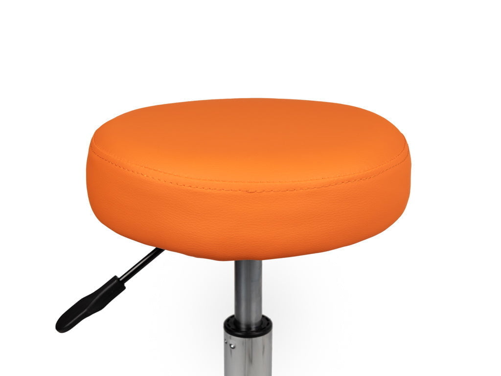 Tabouret Oranje Standaard met Voetring