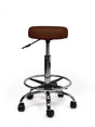 Tabouret Bruin Standaard met Voetring