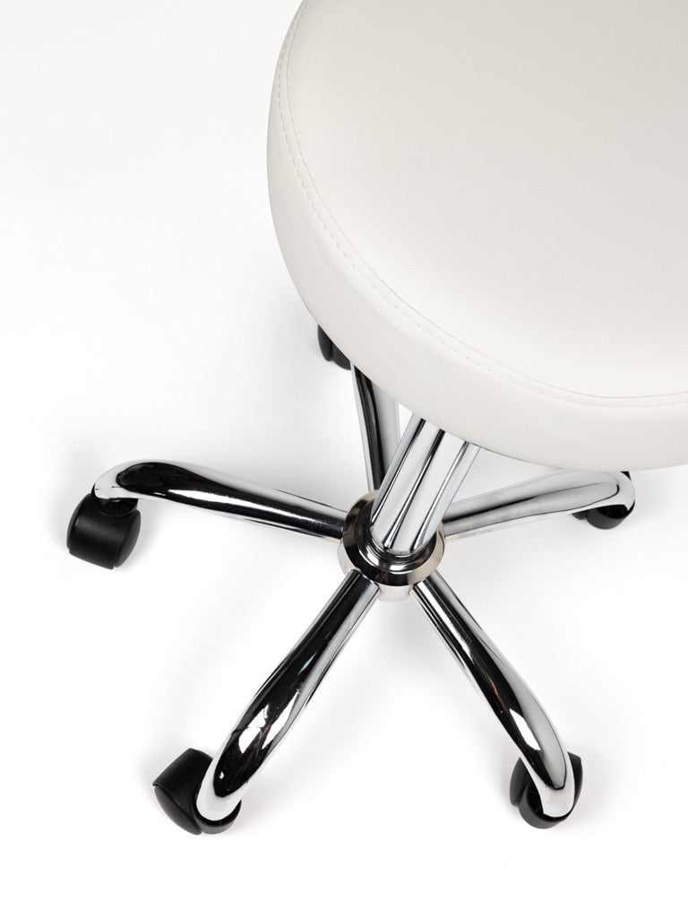 Tabouret Wit Laag