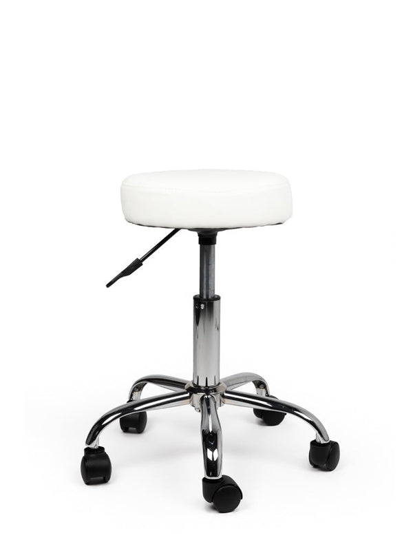 Tabouret Wit Laag