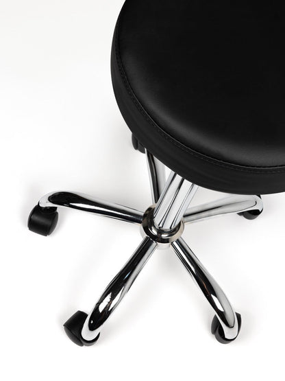 Tabouret Zwart Laag