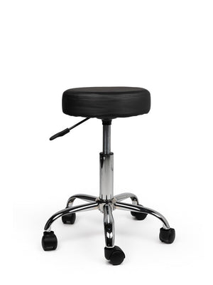 Tabouret Zwart Laag