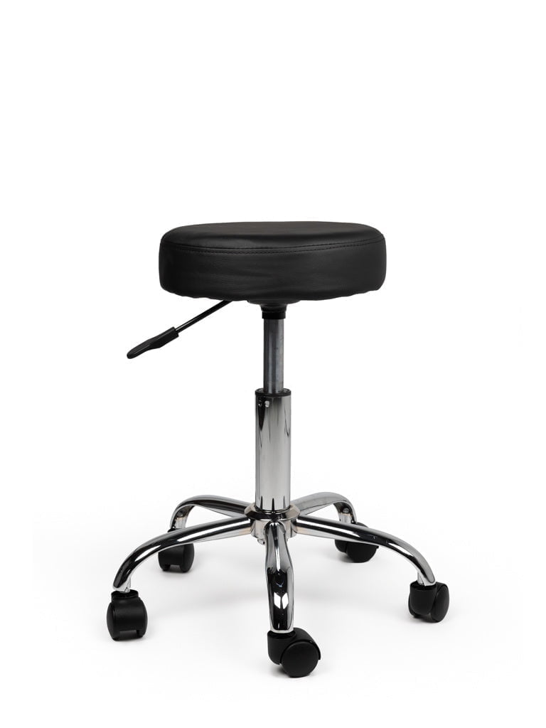 Tabouret Zwart Laag
