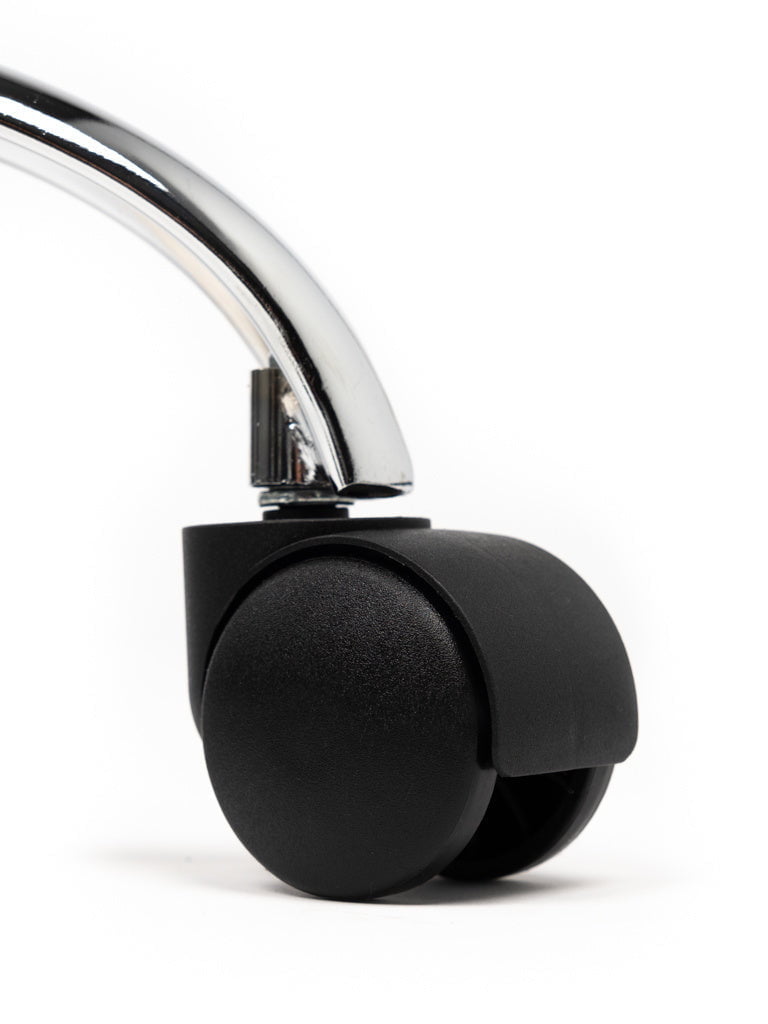 Tabouret Bruin Laag met Voetring