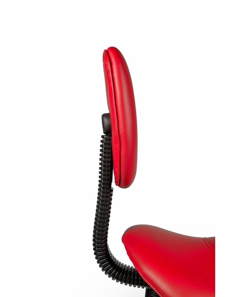 Zadelkruk Rugleuning Hoog Rood