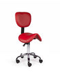 Zadelkruk Rugleuning Laag Rood
